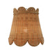 Bramble - Scalloped Rattan Pendant - BR-28554 - GreatFurnitureDeal