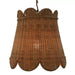 Bramble - Scalloped Rattan Pendant - BR-28554 - GreatFurnitureDeal