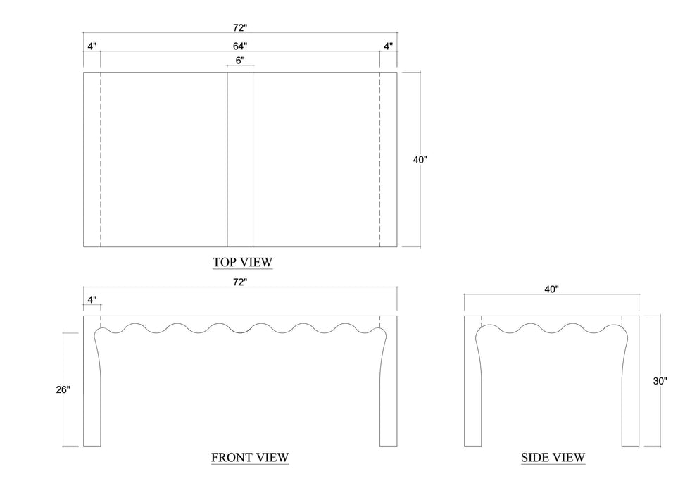 Bramble - Chloe Dining Table 72'' - BR-28581 - GreatFurnitureDeal