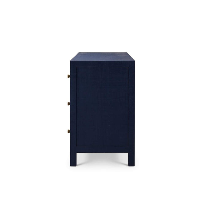 Bramble - Kagu 6 Drawer Dresser w/ Raffia - BR-28584