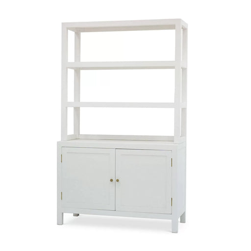 Bramble - Kagu Open Hutch w/ Raffia - BR-28586 - GreatFurnitureDeal