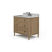 Bramble - Cholet Single Vanity w/ Sink & Marble Top - BR-28592 - GreatFurnitureDeal