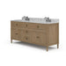 Bramble - Cholet Double Vanity w/ Sink & Marble Top - BR-28593 - GreatFurnitureDeal