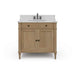Bramble - Kelly Single Vanity w/ Sink & Marble Top - BR-28594 - GreatFurnitureDeal