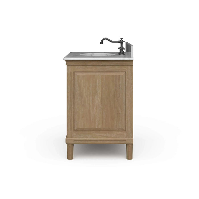 Bramble - Hayward Single Vanity w/ Sink & Marble Top - BR-28596 - GreatFurnitureDeal