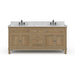 Bramble - Hayward Double Vanity w/ Sink & Marble Top - BR-28597 - GreatFurnitureDeal