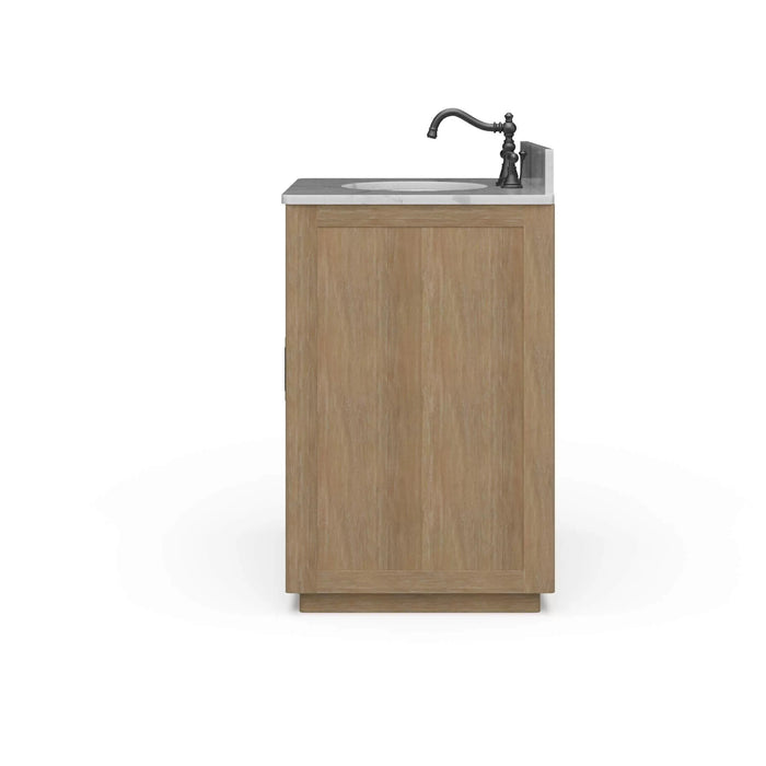 Bramble - Corte Single Vanity w/ Sink & Marble Top - BR-28598 - GreatFurnitureDeal