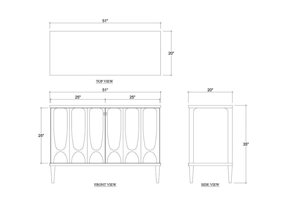 Bramble - Eclipse Buffet - BR-28600 - GreatFurnitureDeal