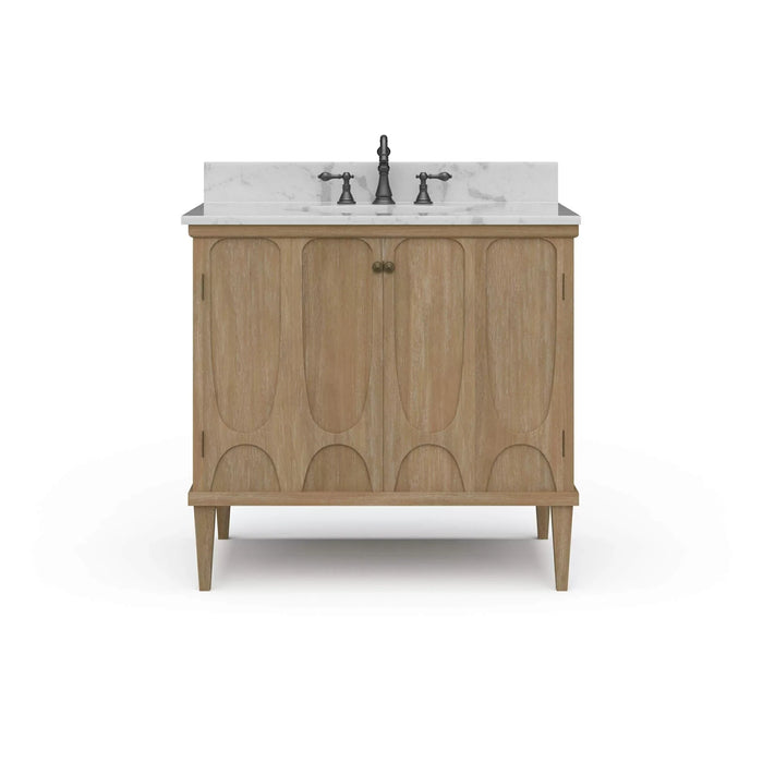 Bramble - Eclipse Single Vanity w/ Sink & Marble Top - BR-28601 - GreatFurnitureDeal