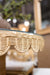 Bramble - Scalloped Round Bistro Table w/ Tempered Glass in Rattan Natural - 28641RNAT----- - GreatFurnitureDeal