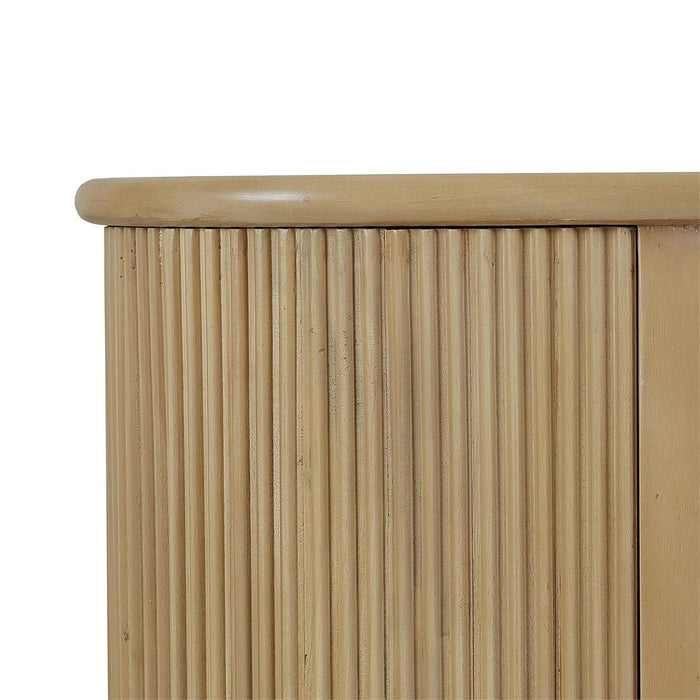 Bramble - Kraton 4 Doors Sideboard in Fruitwood - 28666FRW-----