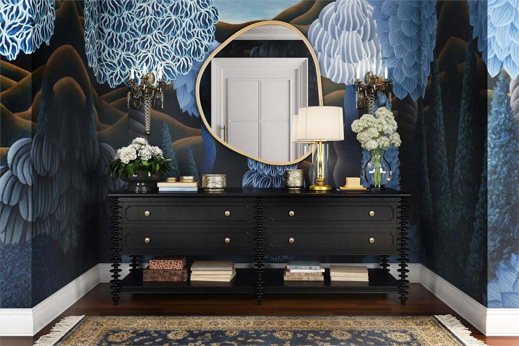 Bramble - Fleet 4 Door Sideboard in Sandbar - 28678BBA-----