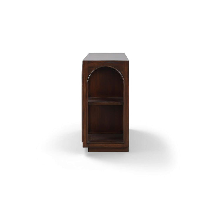 Bramble - Vannes Crescent Console in Matt Teak Brown - 28685MTB-----