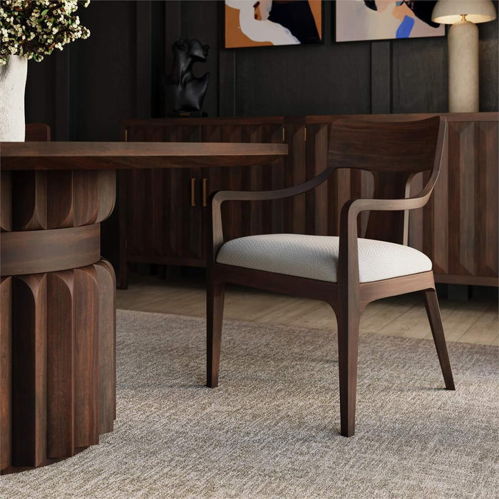 Bramble - Colorado Round Dining Table 60'' in Walnut - 28688WLT-----