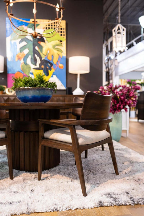 Bramble - Colorado Round Dining Table 60'' in Walnut - 28688WLT-----