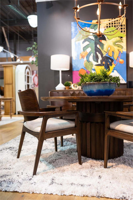Bramble - Colorado Round Dining Table 60'' in Walnut - 28688WLT-----