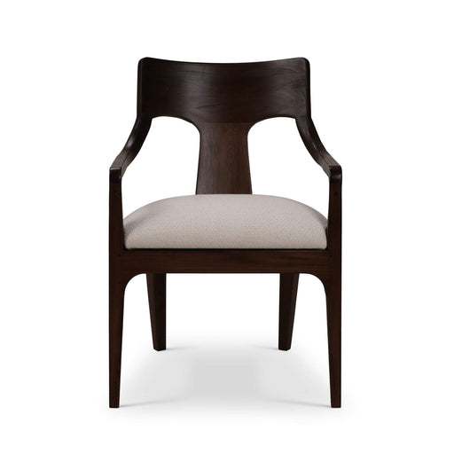 Bramble - Colorado Dining Chair in Walnut w/ Dinara Natural Fabric - 28699WLTSF227---- - GreatFurnitureDeal