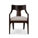 Bramble - Colorado Dining Chair in Walnut w/ Dinara Natural Fabric - 28699WLTSF227---- - GreatFurnitureDeal