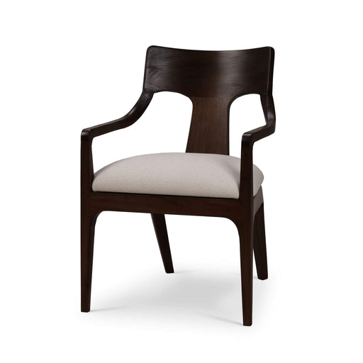 Bramble - Colorado Dining Chair in Walnut w/ Dinara Natural Fabric - 28699WLTSF227---- - GreatFurnitureDeal