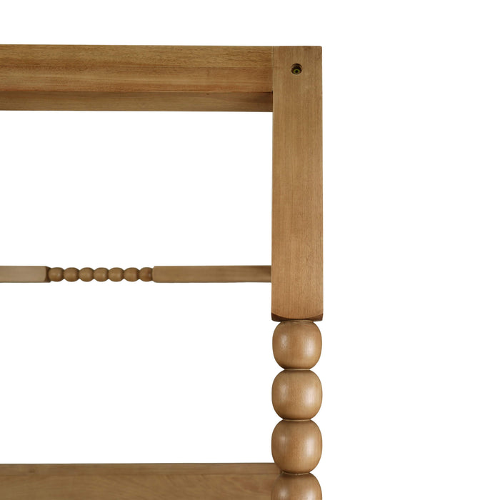 Bramble - Cholet Poster King Bed In Fruitwood - 28703FRW----- - GreatFurnitureDeal