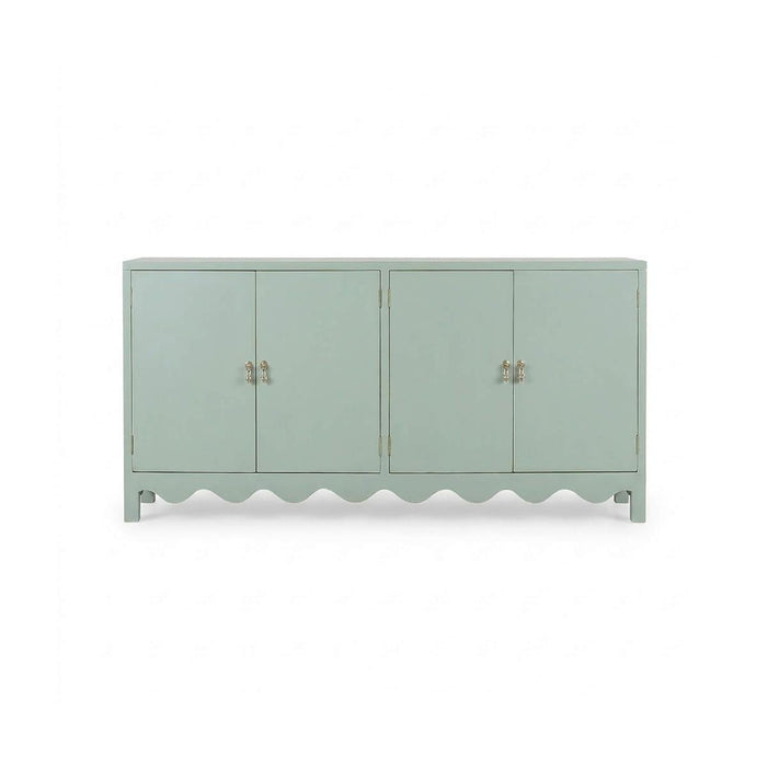 Bramble - Chloe 4 Door Sideboard in Vintage Fennel Green - 28705VFG----LDT