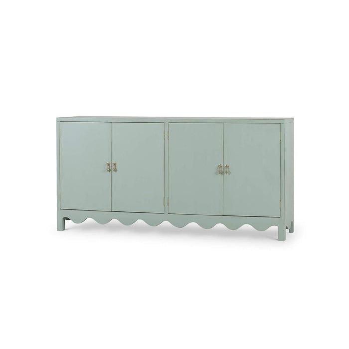 Bramble - Chloe 4 Door Sideboard in Vintage Fennel Green - 28705VFG----LDT
