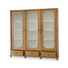 Bramble - Milano Bookcase w/ 3 Glass Doors - BR-28706 - GreatFurnitureDeal