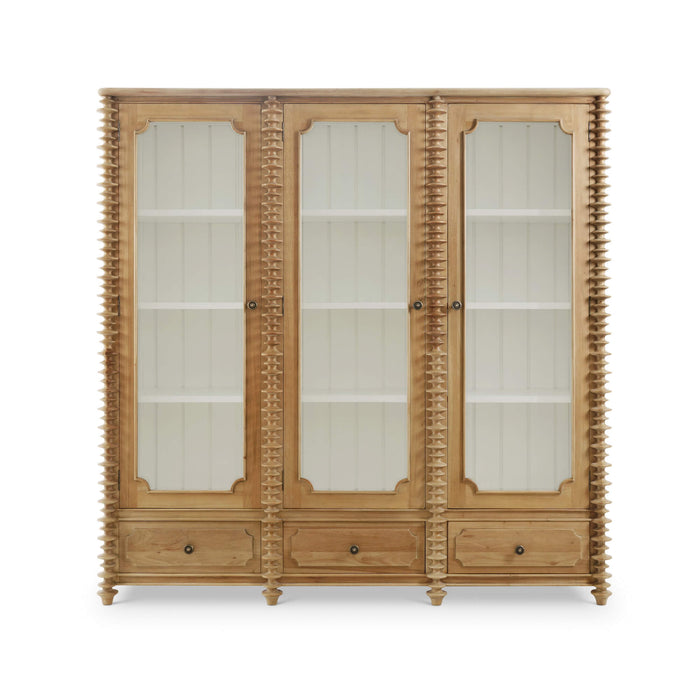 Bramble - Milano Bookcase w/ 3 Glass Doors - BR-28706 - GreatFurnitureDeal