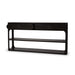 Bramble - Corte Open Console Table w/ 2 Drawers - BR-28708 - GreatFurnitureDeal