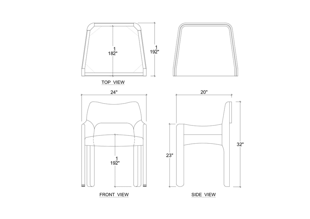 Bramble - Vannes Dining Chair -Set of 2- BR-28713 - GreatFurnitureDeal