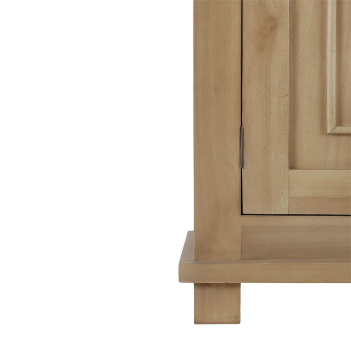 Bramble - Osborne Narrow 4 Door Sideboard in Fruitwood - 28717FRW-----