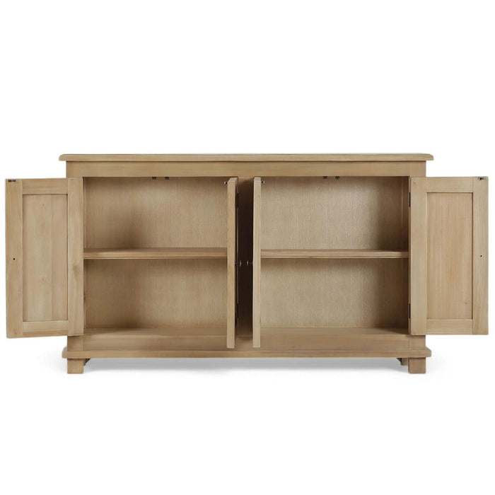 Bramble - Osborne Narrow 4 Door Sideboard in Fruitwood - 28717FRW-----