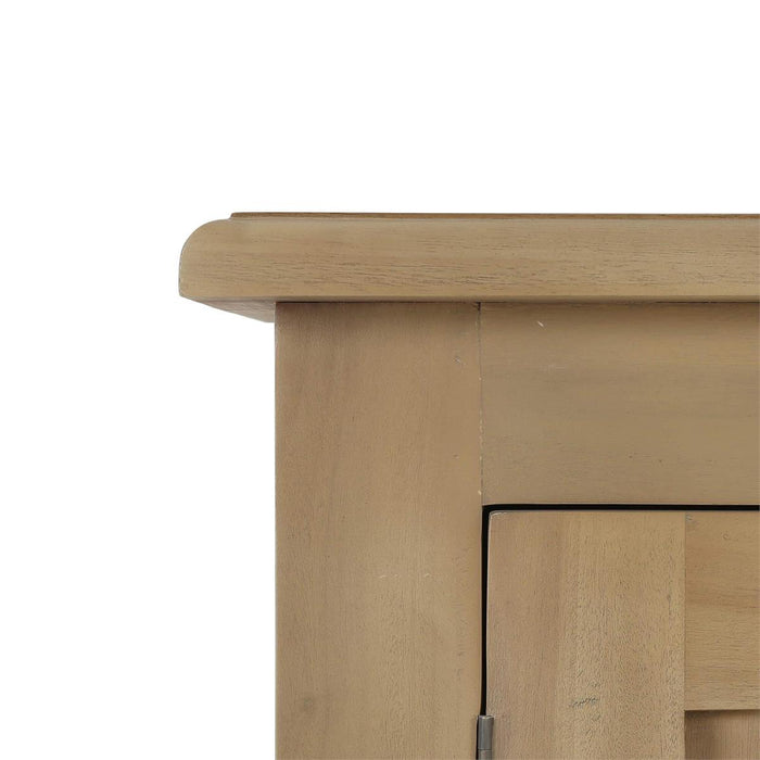 Bramble - Osborne Narrow 4 Door Sideboard in Fruitwood - 28717FRW-----