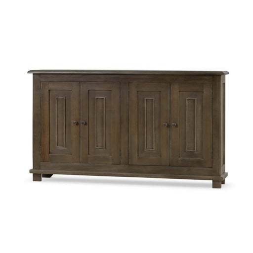 Bramble - Osborne Narrow 4 Door Sideboard in Straw Wash - 28717STW----- - GreatFurnitureDeal