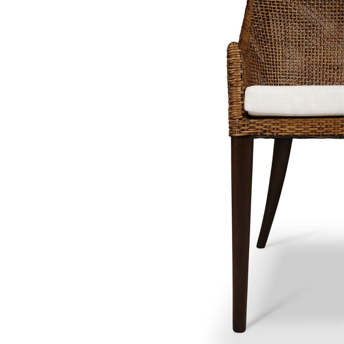 Bramble - Savanah Rattan Loveseat w/ Cushion - BR-28721