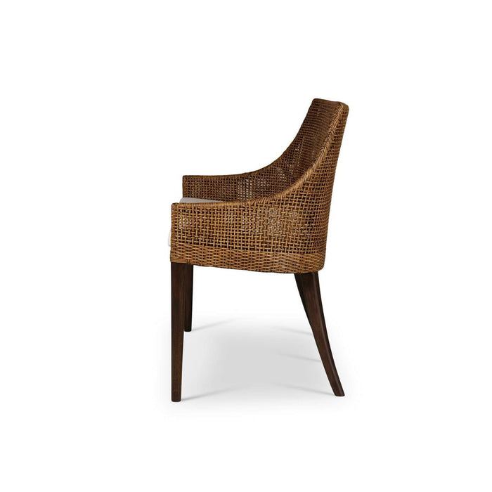Bramble - Savanah Rattan Loveseat w/ Cushion - BR-28721