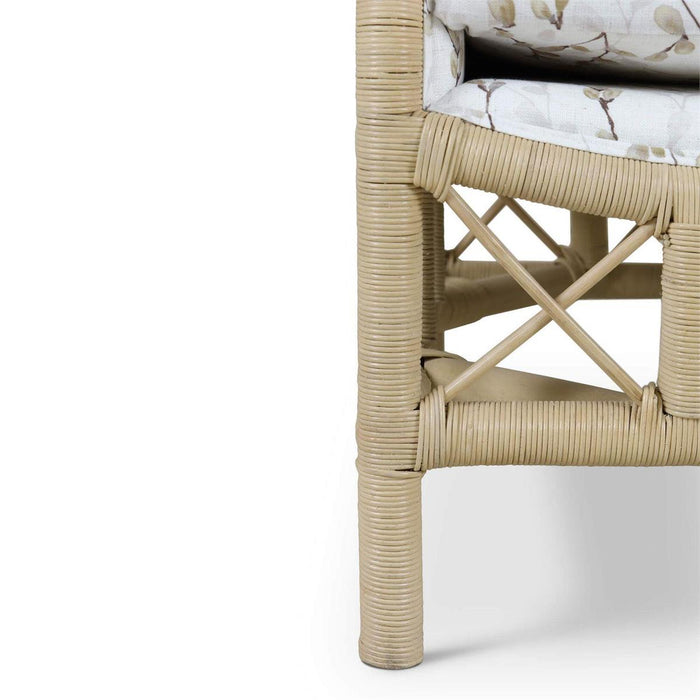Bramble - Rabana Rattan Chair in Natural Rattan w/ Whisper Word Fabric Cushion - 28728RNATSF225---- - GreatFurnitureDeal