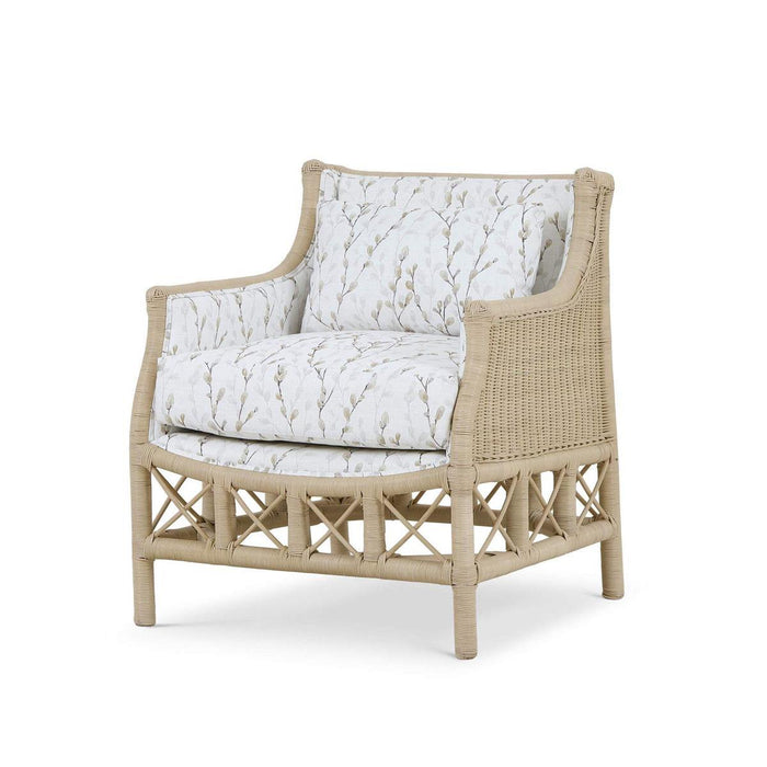 Bramble - Rabana Rattan Chair in Natural Rattan w/ Whisper Word Fabric Cushion - 28728RNATSF225---- - GreatFurnitureDeal