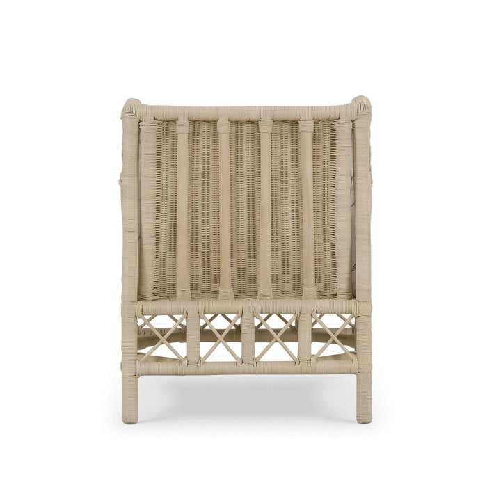 Bramble - Rabana Rattan Chair in Natural Rattan w/ Whisper Word Fabric Cushion - 28728RNATSF225---- - GreatFurnitureDeal