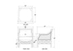Bramble - Rabana Rattan Chair in Natural Rattan w/ Whisper Word Fabric Cushion - 28728RNATSF225---- - GreatFurnitureDeal