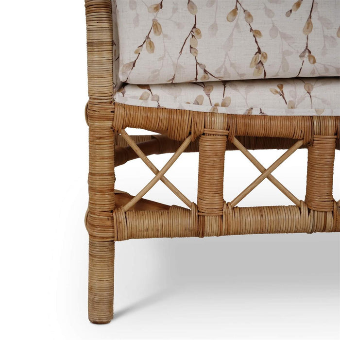Bramble - Rabana Rattan Chair in Natural Rattan w/ Whisper Word Fabric Cushion - 28728RNATSF225---- - GreatFurnitureDeal