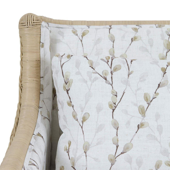 Bramble - Rabana Rattan Chair in Natural Rattan w/ Whisper Word Fabric Cushion - 28728RNATSF225---- - GreatFurnitureDeal
