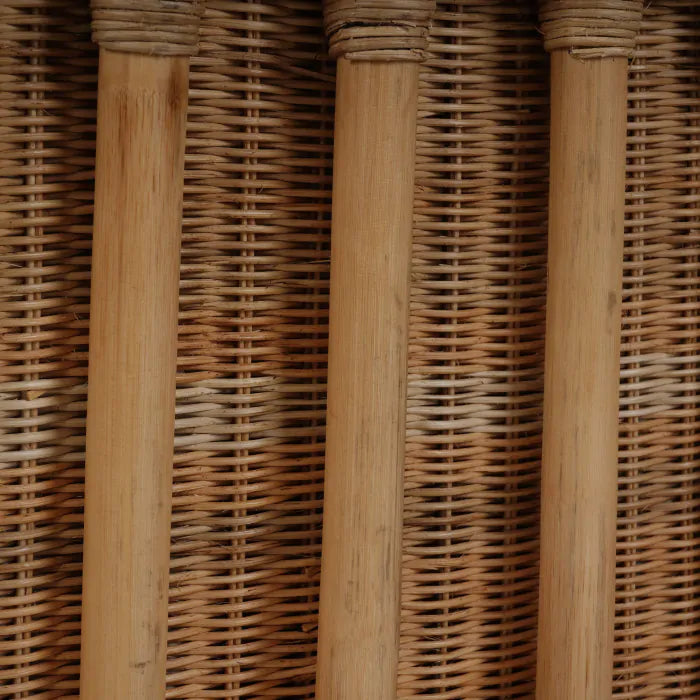 Bramble - Rabana Rattan Chair in Natural Rattan Chair w/ Whisper Word Fabric cushion - 28728RNATSF225---- - GreatFurnitureDeal