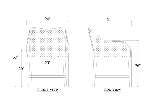 Bramble - Elanor Dining Chair - BR-28731 - GreatFurnitureDeal