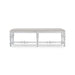 Bramble - Savannah Large Bench in True White w/ Natural Performance Fabric - 28748TRWSF215---- - GreatFurnitureDeal