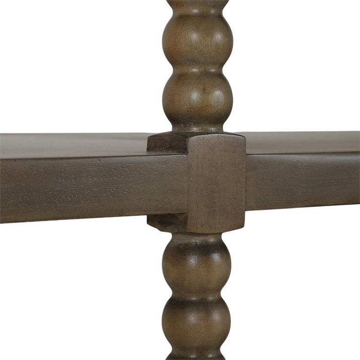 Bramble - Cholet Open Bookcase KD in Straw Wash - 28776STW-----