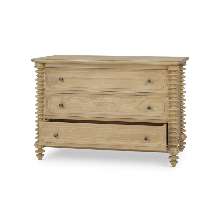 Bramble - Milano 3 Drawer Dresser in Fruitwood - 28783FRW----- - GreatFurnitureDeal