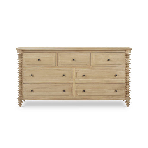 Bramble - Milano 7 Drawer Dresser in Fruitwood - 28784FRW----- - GreatFurnitureDeal