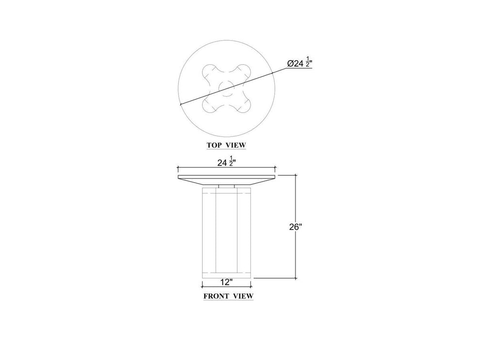 Bramble - Victoria Side Table - BR-28790