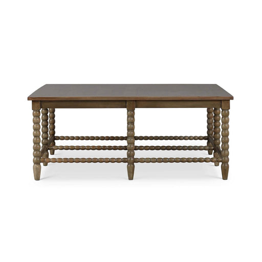 Bramble - Cholet Square Coffee Table in Straw Wash - 28810STW----- - GreatFurnitureDeal